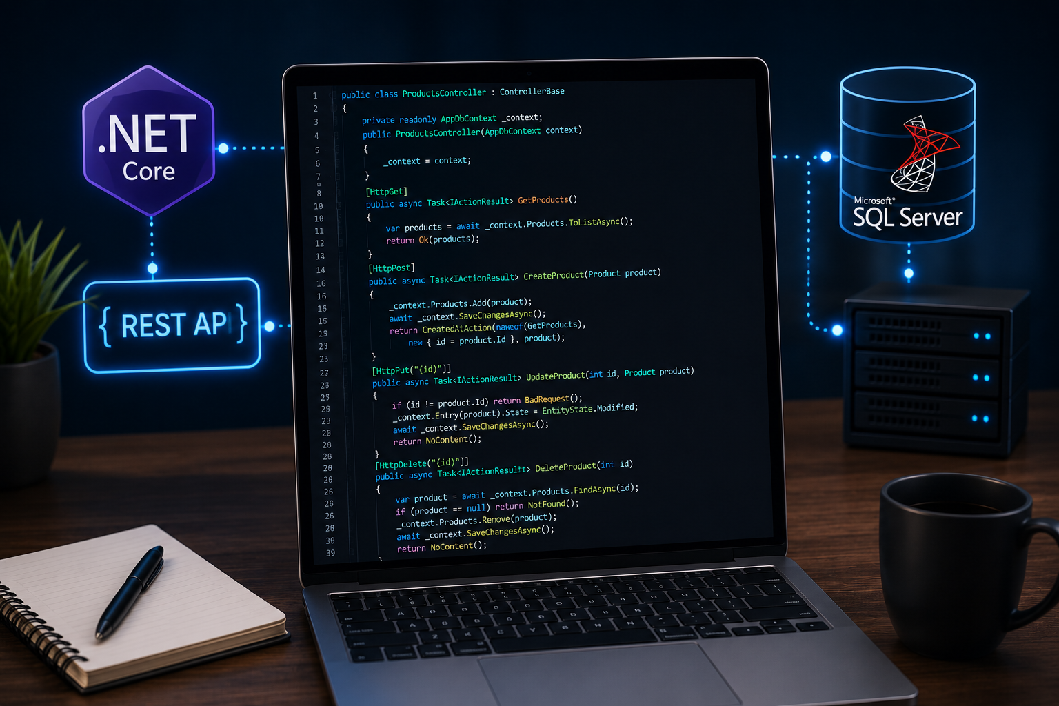 Building a REST API with ASP.NET Core
